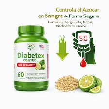 DIABETEX X 60 CAPSULAS (ANTIDIABÉTICO . REGULADOR DE AZUCAR)